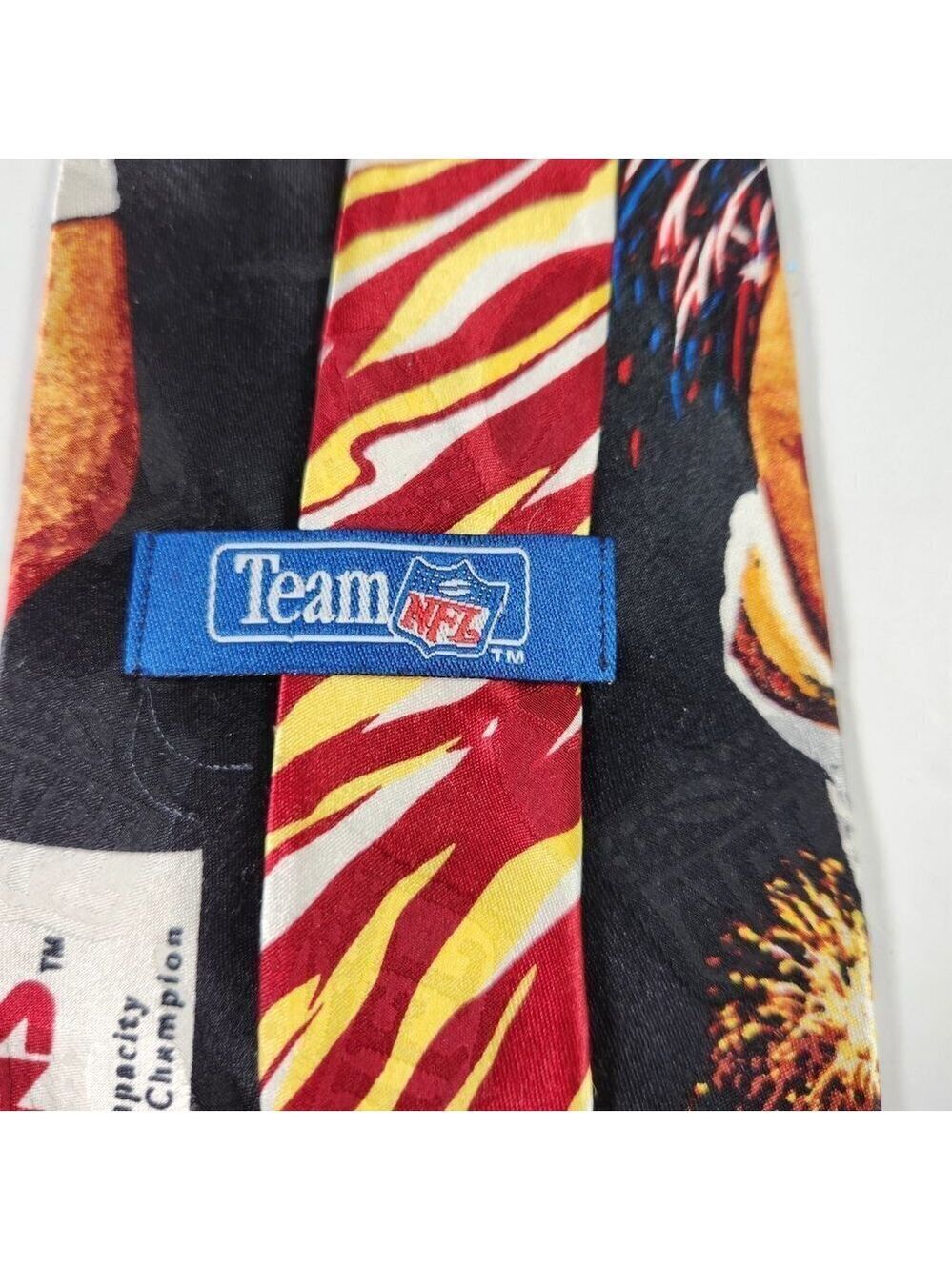 Washington Superbowl Redskins Necktie  Champion Commemorative Silk NFL - Picture 10 of 10